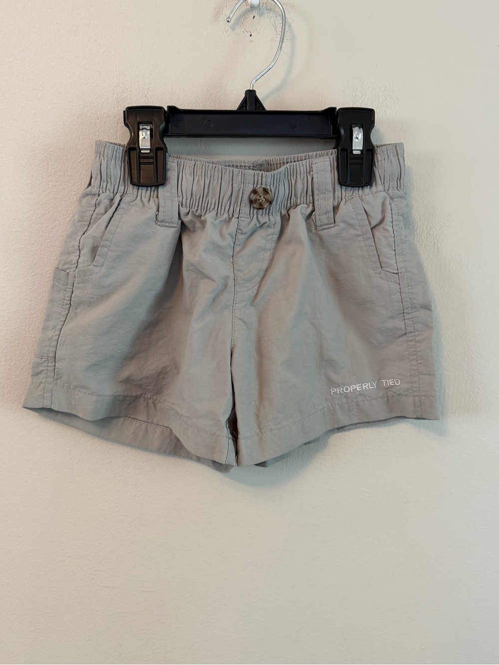 Properly Tied Light Gray Mallard Shorts